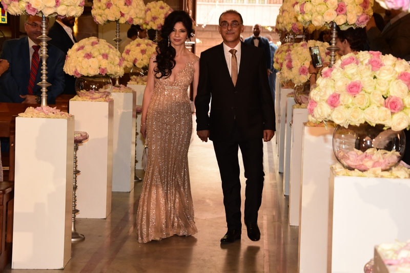 Wedding of Toni Chidiac and Joanna Khoury - Church